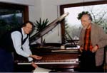 Conlon Nancarrow in Bergisch Gladbach mit J.Hocker